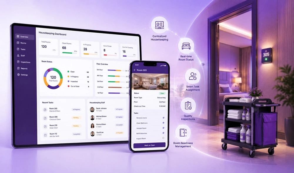 Housekeeping Management System for Efficient Hotel Room