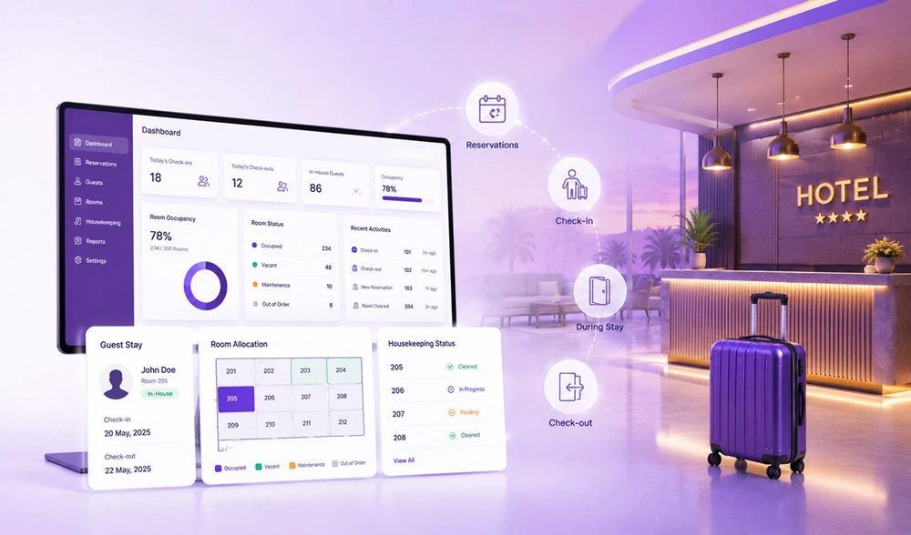 Smart Hotel Lodging Software
