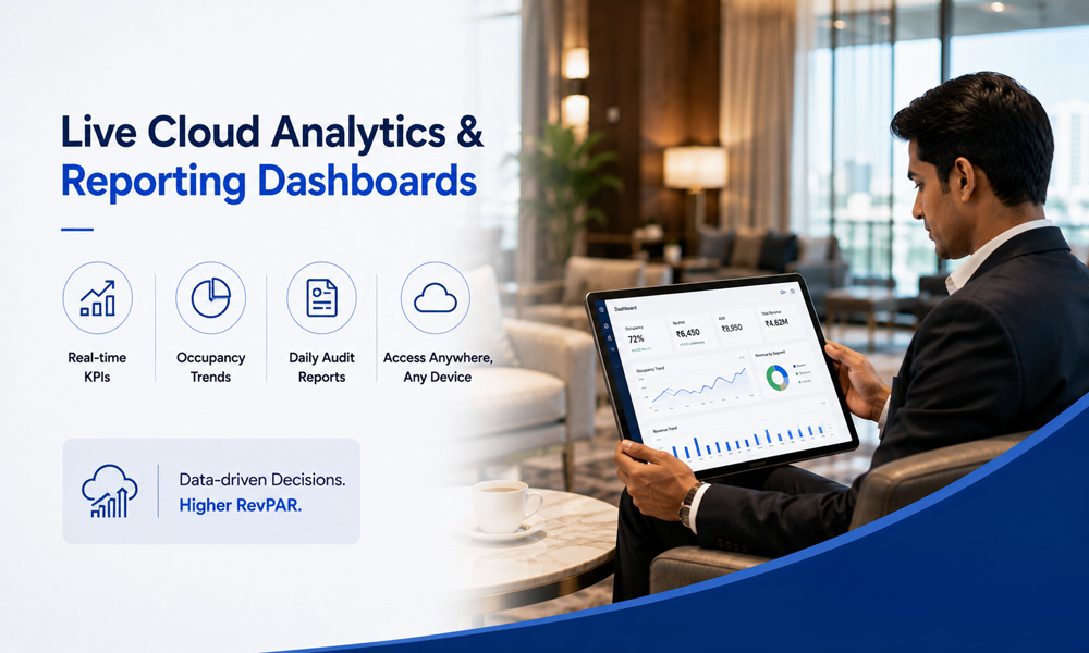 Live Cloud Analytics & Reporting Dashboards